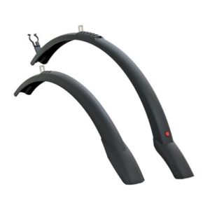 Juego de guardabarros Hebie Taipan 28" negro 0761e 45 mm