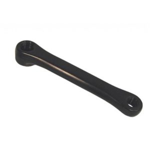 Biela izquierda Mijnenpieper 170 mm eje rombo acero negro