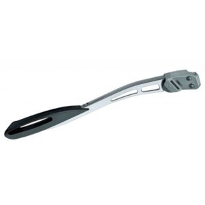 Caballete trasero Pletscher Comp Zoom 18 plata, 26-28", 18mm distancia agujeros