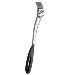 Caballete lateral ESGE Zoom 26-29" plata, ajustable, montaje directo