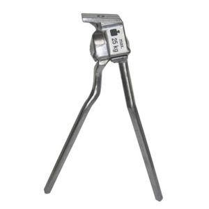 Caballete doble alu ESGE plata S- standard 290 mm