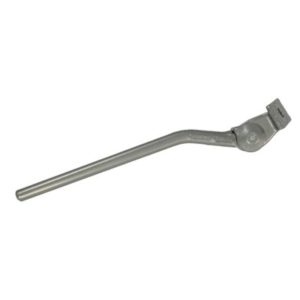 Caballete lateral ESGE 28" plata,montaje directo,bolsa polietileno