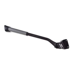 Caballete trasero Pletscher Comp 40 Flex negro/plata metálica, 40mm, 20"-29"