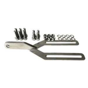 Fijación para Pletscher Athlete ojales de soldadura 145 mm