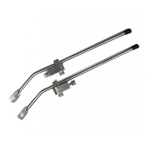Fijación Pletscher Appollo/Genius ojales de soldadura 66/185 mm