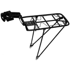 Portaequipaje Pletscher Quick Rack 28" negro,con puntales largos