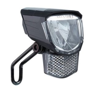 Luz delantera Buchel Tour 45SL LED dinamo reflectante con soporte 45 lux