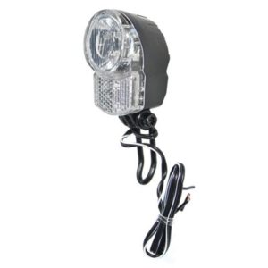 Luz delantera Buchel Uni LED Pro 25 dinamo reflectante con soporte 25 lux