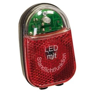 Luz trasera Buchel Beetle LED con luz de posicion dinamo