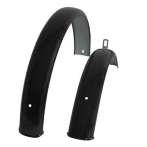 Juego de guardabarros Buchel universa 20" sin varilla negro