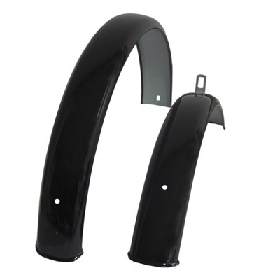 Juego de guardabarros Buchel universa 20" sin varilla negro