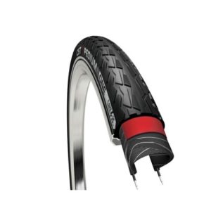 Cubierta CST Xpedium One 26x1.75 negro con reflectante