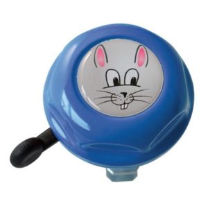 Timbre de niños Reich liebre motivo gota resina azul Ø 55mm