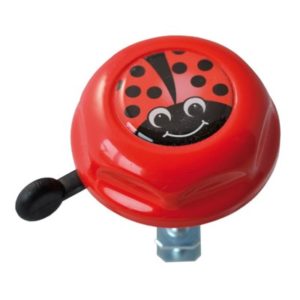 Timbre de niños Reich mariquita motivo gota resina rojo Ø 55mm