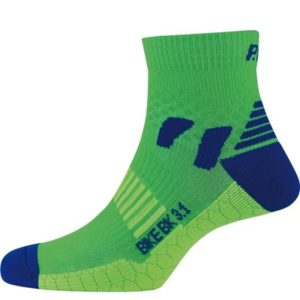 Calcetines P.A.C. Bike Cool BK 3.1 hombre verde neon