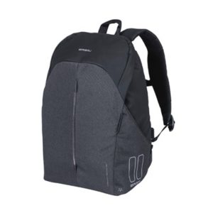 Mochila Basil B-Safe Commuter 13L antirrobo puerto carga USB Hook-on luz LED Nordlicht negro