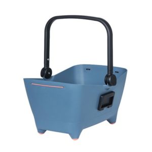 Cesta delantera para perros Basil Buddy 32L con placa adaptadora KF plastico azul (5x32x22 cm)