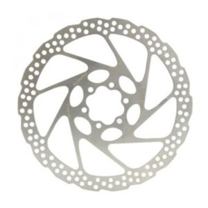 Disco de freno Shimano Deore SM-RT56 6 agujeros 180 mm plata