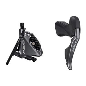 Maneta freno/cambio derecha Shimano GRX Di2 ST-RX815 Flat mount 1700 mm pinza trasera BR-RX810 negro
