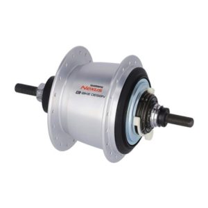 Buje trasero Shimano Nexus SG-C7000 E-Bike 36 agujeros 135x187 mm 5V plata