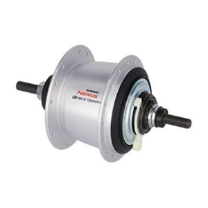 Buje trasero Shimano Nexus SG-C7000 E-Bike 32 agujeros 135x187 mm 5V plata