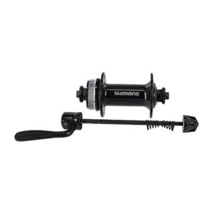 Buje delantero Shimano HB-MT200 disco Centerlock 32 agujeros cierre rapido 100 mm negro