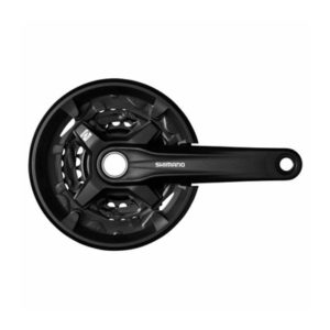 Juego de bielas y platos Shimano Altus FC-MT210 175 mm 40x30x22D 9V negro con cubrecadena/sin caz.