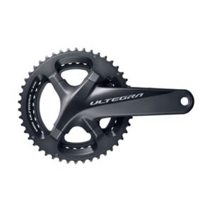 Juego bielas/platos Shimano Ultegra FC-R8000 Hollowtech II 110 BCD 175 mm 46x36D 11V neg/gris s.caz.