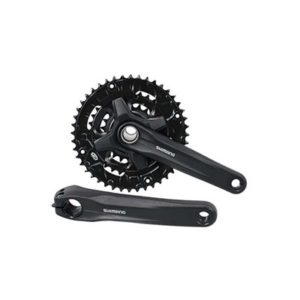 Juego de bielas y platos Shimano acera FC-MT210 24 mm 175 mm 44x32x22D 9V negro c.cubrecadena/S.caz