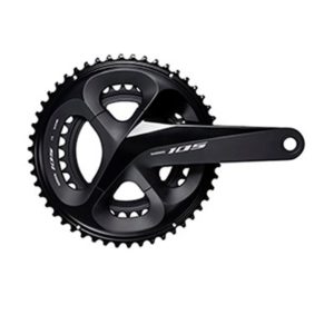 Juego de bielas y platos Shimano 105 FC-R7000 Hollowtech II 110 BCD 175 mm 50x34D 11V plata