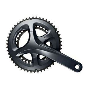 Juego bielas/platos Shimano 105 FC-R7000 Hollowtech II 110 BCD 170 mm 50x34D 2x11V negro sin caz.