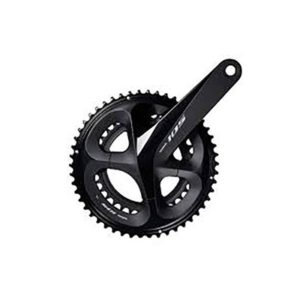 Juego de bielas/platos Shimano 105 FC-R7000 Hollowtech II 170 mm 52x36D 2x11V negro sin cazoletas