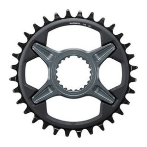 Plato Shimano SLX SM-CRM75 30 dientes Direct mount 12V negro/gris