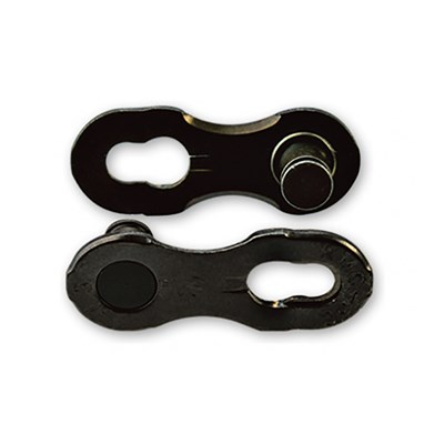Conector cadena KMC DLC 12R 1/2x11/128 12V negro (2 unidades)