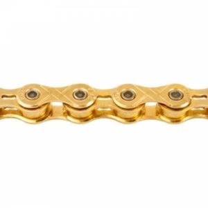 Cadena KMC X101 1/2x1/8 112 eslabones 1V oro