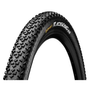 Cubierta Continental Race-King 26x2.00 Skin Shieldwall tubeless ready plegable negro 50-559