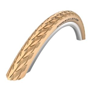 Cubierta Schwalbe Delta Cruiser Plus 28x1.40 Punctureguard rigida crema 37-622