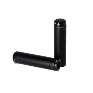 Puños MTB-ATB Ergotec Bilbao silicona/alum., 130/130mm por par negro