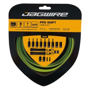 Kit Jagwire cambio carretera/MTB (SRAM/Shimano) verde organico
