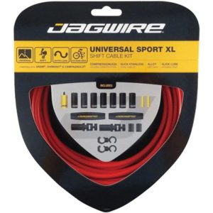 Kit Jagwire freno cambio Sport XL (SRAM/Shimano/Campagnolo) rojo