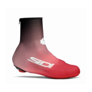 Cubre-zapatillas Sidi negro/rojo fluo