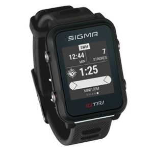 Reloj + GPS Sigma Id.Tri negro