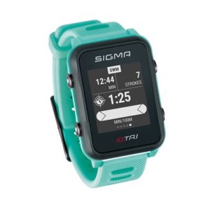 Reloj + GPS Sigma Id.Tri menta fluo