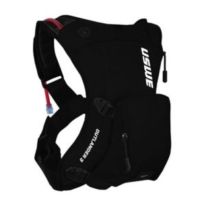 Mochila de hidratacion USWE Outlander 3 NDM 1 deposito Elite 1.5L negro carbono