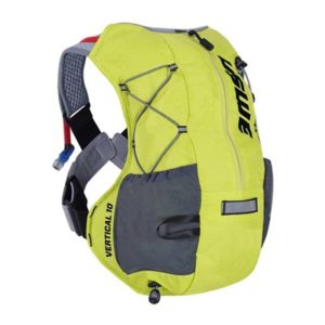 Mochila de hidratacion USWE vertical 10 Plus amarillo