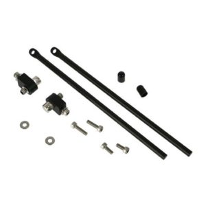 Kit montaje Tubus 2 varillas 240 mm+2 bloques sujecion plata