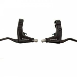 Juego manetas freno Shimano Alivio con cable y funda negro