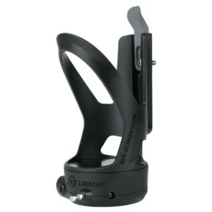 Portabidon SKS Lockcage con sistema antirrobo negro