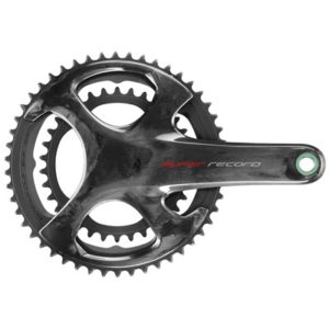 Juego de bielas y platos Campagnolo Super Record Carbon Ultra Torque 170 mm 39x53 12V.