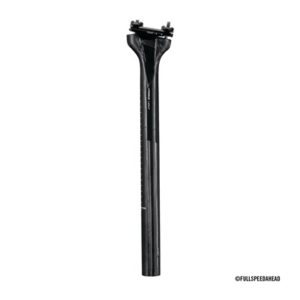 Tija de sillin FSA K-Force carbono SB0 350 mm 31.6 Di2 negro
